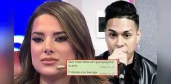 Suheyn Cipriani expone indignantes chats de César Vega cuando estaba embarazada: “No la amo, menos a su barriga”