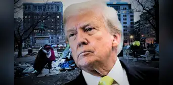Trump desalojará inmediatamente a personas sin hogar de Washington D. C.: "Va a ocurrir muy rápido, como en la frontera"