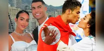 Cristiano Ronaldo y Georgina Rodríguez se casan tras 9 años de relación: modelo impacta con lujoso anillo de bodas y dedica conmovedor mensaje Cristiano Ronaldo y Georgina Rodríguez se casan tras 9 años de relación: modelo impacta con lujoso anillo de bodas y dedica conmovedor mensaje
