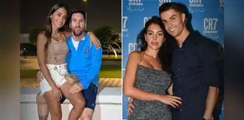 ¿Cómo se llevan Antonela Roccuzzo y Georgina Rodríguez? Parejas de Messi y Cristiano Ronaldo comparten peculiar relación