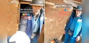 Censista se conmueve por solidario gesto de adulto mayor pese a su dura situación económica: “Toma pancito, debes tener hambre” Censista se conmueve por solidario gesto de adulto mayor pese a su dura situación económica: “Toma pancito, debes tener hambre”