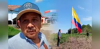 Colombiano en isla Santa Rosa opina sobre bandera izada en territorio de Perú: “Aquí son peruanos”