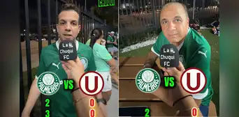 TikToker pregunta a los hinchas del Palmeiras cómo quedará la llave de los octavos de final ante Universitario: ''Era el rival más fácil''