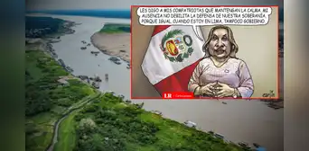 Un Perú sin presidente: Carlincatura ironiza el mensaje a la Nación en medio de conflicto por Santa Rosa