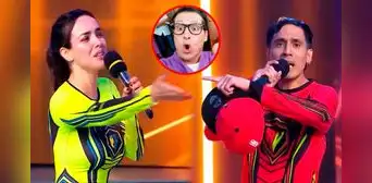Rosángela se pelea con Gerardo Pe y el youtuber le recuerda a ‘Carloncho’: “Más rating da tu ex en la radio”