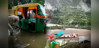 Inundaciones en el Himalaya de India dejan al menos 70 muertos y más de 60 desaparecidos Inundaciones en el Himalaya de India dejan al menos 70 muertos y más de 60 desaparecidos