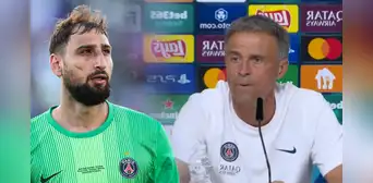 Donnarumma contesta fuerte tras ser 'echado' por Luis Enrique del PSG: "Decepcionado y descorazonado"