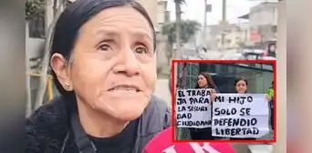 Madre del sereno que fue detenido tras abatir a ladrón en Villa María del Triunfo: "Solo se defendió, necesito ayuda" Madre del sereno que fue detenido tras abatir a ladrón en Villa María del Triunfo: "Solo se defendió, necesito ayuda"