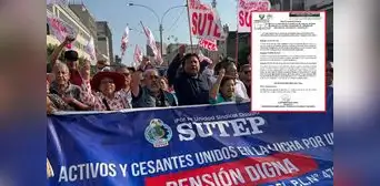 Docentes marcharán hacia el Congreso el próximo 20 de agosto por aumento de sus pensiones