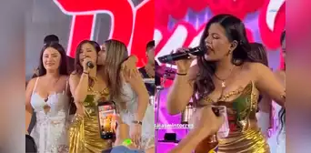 Estrella Torres sorprende al cantar con Son del Duke en medio de rumores sobre su incorporación Estrella Torres sorprende al cantar con Son del Duke en medio de rumores sobre su incorporación