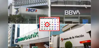 ¿Habrá atención en los bancos este 13 de agosto en Loreto por el día no laborable? Revisa los horarios BCP, Interbank y BBVA y más