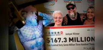 Hombre gana premio mayor de Powerball de casi US$168 millones, pero termina en prisión por golpear a un policía en EEUU