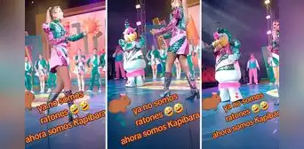 Timoteo 'trolea' al público adulto en su circo: "No son ratones, son tremendos capibaras" Timoteo 'trolea' al público adulto en su circo: "No son ratones, son tremendos capibaras"