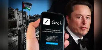 Grok confunde a los usuarios tras tratar de explicar su suspensión en X por citar "genocidio" en Gaza Grok confunde a los usuarios tras tratar de explicar su suspensión en X por citar "genocidio" en Gaza