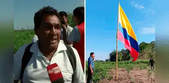 La palabra de Nixon, el peruano que avisó sobre bandera colombiana en isla Santa Rosa: "Comunicamos a la FFAA y nadie venía"