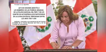 Gobierno publicó la Ley de Amnistía a favor policías y militares que violaron los DD. HH en normas legales Gobierno publicó la Ley de Amnistía a favor policías y militares que violaron los DD. HH en normas legales