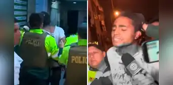 Capturan a sospechoso en asesinato de Policía en Los Olivos y familia lo increpa en comisaría: "¿Por qué lo mataste?"