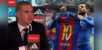 Franco Mastantuono 'desafía' a hinchas del Real Madrid en su presentación y se rinde ante la grandeza de Messi: "El mejor del mundo" Franco Mastantuono 'desafía' a hinchas del Real Madrid en su presentación y se rinde ante la grandeza de Messi: "El mejor del mundo"