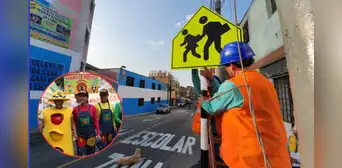 Surquillo refuerza seguridad vial en colegios con apoyo del MTC y Touring