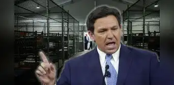 DeSantis anuncia nuevo centro de detención para inmigrantes en Florida llamado "Deportation Depot": Guardia Nacional lo administrará DeSantis anuncia nuevo centro de detención para inmigrantes en Florida llamado "Deportation Depot": Guardia Nacional lo administrará