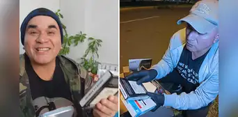 Youtuber peruano fue a buscar objetos en bolsas de basura en San Isidro y encontró 'tesoro' valorizado en S/500: "Una joyita"