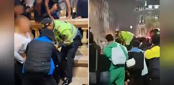 Sujetos acribillan a balazos a hombre frente a su familia en la Plaza San Martín, Cercado de Lima Sujetos acribillan a balazos a hombre frente a su familia en la Plaza San Martín, Cercado de Lima