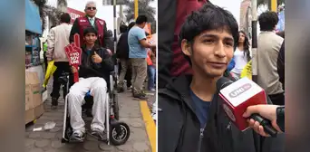Joven de Junín que postula a la UNI fue operado 2 días antes del examen y aun así asistió: "Vine a cumplir mis sueños"