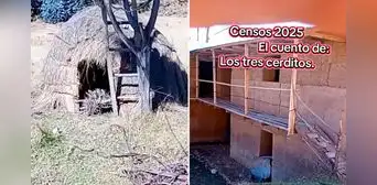 Censista encuentra la casa de ‘los 3 cerditos’ durante Censo 2025 y en redes bromean: “Si no le abren, soplará y soplará” Censista encuentra la casa de ‘los 3 cerditos’ durante Censo 2025 y en redes bromean: “Si no le abren, soplará y soplará”
