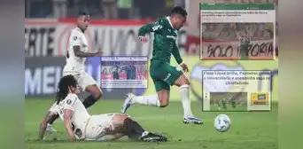 Así reaccionó la prensa brasileña sobre la goleada que sufrió Universitario en Libertadores: "Palmeiras masacra en Perú"