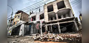 Atentado en Trujillo: así quedaron las viviendas tras explosión con dinamita en la avenida Perú Atentado en Trujillo: así quedaron las viviendas tras explosión con dinamita en la avenida Perú