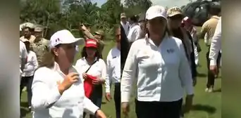 Dina Boluarte: presidenta llega al distrito de Santa Rosa en medio de tensiones limítrofes con Colombia