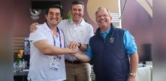 Grato encuentro entre el presidente del Gobierno de Paraguay y presidente del Comité Olímpico Peruano Grato encuentro entre el presidente del Gobierno de Paraguay y presidente del Comité Olímpico Peruano