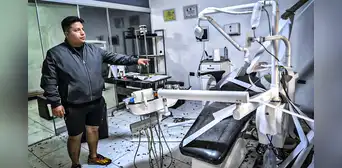 Explosión con dinamita en Trujillo destruye negocio de odontología de padre de familia: "Lo que voy a gastar... No baja de los S/300.000" Explosión con dinamita en Trujillo destruye negocio de odontología de padre de familia: "Lo que voy a gastar... No baja de los S/300.000"
