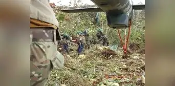 Vraem: Fuerzas militares y policiales localizan campamentos narcoterroristas