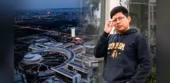 Ingeniero de la UNMSM es seleccionado para proyecto internacional de investigación espacial en China: "Mi meta final apunta al Perú" Ingeniero de la UNMSM es seleccionado para proyecto internacional de investigación espacial en China: "Mi meta final apunta al Perú"