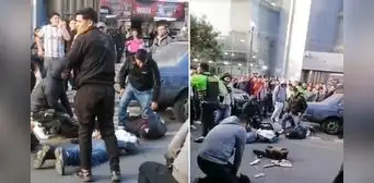 Balacera en el Centro de Lima: cinco detenidos tras intento de asalto cerca de Hiraoka, en Av. Abancay Balacera en el Centro de Lima: cinco detenidos tras intento de asalto cerca de Hiraoka, en Av. Abancay