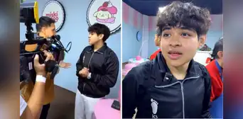 Streamer peruano Sacha emocionado por primera entrevista para la televisión, pero su amigo lo trolea: "La cámara estaba apagada" Streamer peruano Sacha emocionado por primera entrevista para la televisión, pero su amigo lo trolea: "La cámara estaba apagada"