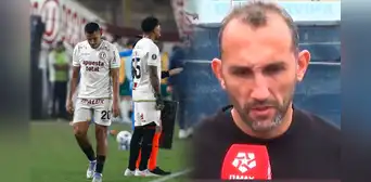 Hernán Barcos y su frío análisis de Universitario tras goleada en Copa Libertadores: "Palmeiras pudo haberle hecho 5" Hernán Barcos y su frío análisis de Universitario tras goleada en Copa Libertadores: "Palmeiras pudo haberle hecho 5"