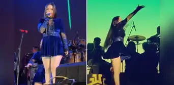 Kiara Lozano confronta a fans por momento incómodo en concierto de Corazón Serrano en Huamachuco: "Sinvergüenzas"