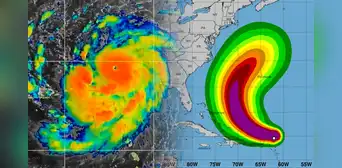 Huracán Erin sube a categoría 5 en el Atlántico y es calificado como "catastrófico": pronostican que triplique su tamaño Huracán Erin sube a categoría 5 en el Atlántico y es calificado como "catastrófico": pronostican que triplique su tamaño