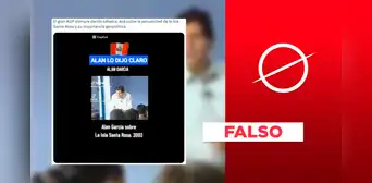 Alan García no explicó la “peruanidad” de la isla Santa Rosa en una clase universitaria y tampoco predijo conflicto con Colombia