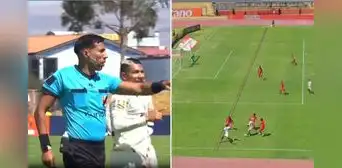 ¡Polémica en Huancayo! Álex Valera anotó el 2-0 de Universitario, pero el VAR y el árbitro lo anularon por milimétrico off side ¡Polémica en Huancayo! Álex Valera anotó el 2-0 de Universitario, pero el VAR y el árbitro lo anularon por milimétrico off side