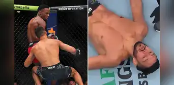 Luchador de MMA hizo su debut en UFC, pero terminó viviendo una pesadilla: recibió uno de los nocauts más impresionantes y fue hospitalizado