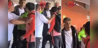 Filtran video de la tensa discusión entre Álvaro Barco con hincha tras empate de Universitario: "Tienes que pensar"