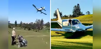 Impactantes imágenes muestran la colisión de una avioneta contra un campo de golf en Australia: jugadores estaban en el lugar Impactantes imágenes muestran la colisión de una avioneta contra un campo de golf en Australia: jugadores estaban en el lugar
