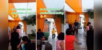 Heladero escucha su canción favorita y entra bailando a fiesta: "En Perú jamás te aburres" Heladero escucha su canción favorita y entra bailando a fiesta: "En Perú jamás te aburres"