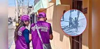 Golpean a censista embarazada para robarle mientras realizaba su labor en Chiclayo Golpean a censista embarazada para robarle mientras realizaba su labor en Chiclayo