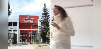 Difunden video de docente de UNMSM amenazando a estudiantes por quejarse de sus inasistencias: universidad la despidió Difunden video de docente de UNMSM amenazando a estudiantes por quejarse de sus inasistencias: universidad la despidió