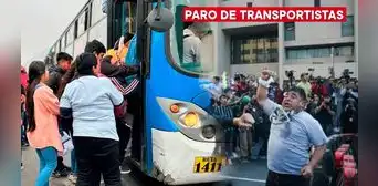 Paralización de transporte amenaza con interrumpir servicio por 24 horas este jueves Paralización de transporte amenaza con interrumpir servicio por 24 horas este jueves