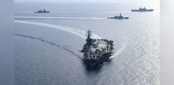 EEUU despliega tres destructores con misiles cerca de Venezuela para combatir carteles latinoamericanos de drogas EEUU despliega tres destructores con misiles cerca de Venezuela para combatir carteles latinoamericanos de drogas